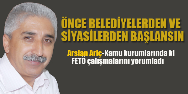 ARSLAN ARİÇ,