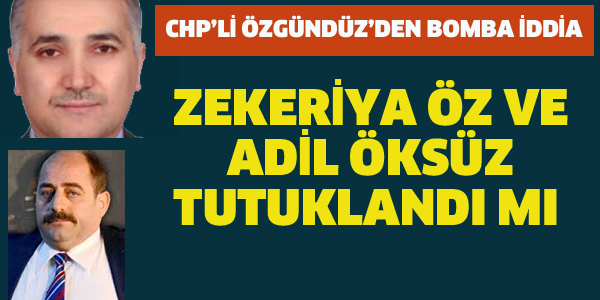 CHP'Lİ ÖZTUNÇ'TAN BOMBA İDDİA