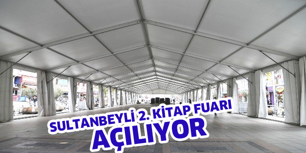 SULTANBEYLİ'DE KİTAP FUARI