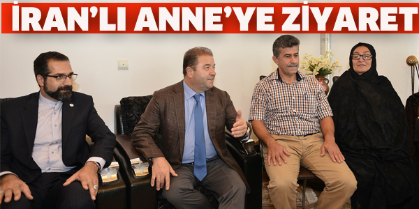 ALİ KILIÇ'TAN İRANLI ANNE'YE ZİYARET