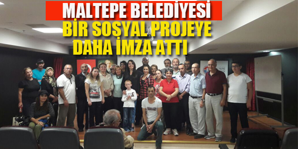 MALTEPE BELEDİYESİ'NDEN O PROJEYE DESTEK