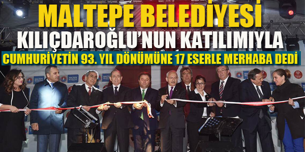 KILIÇDAROĞLU MALTEPE'DE