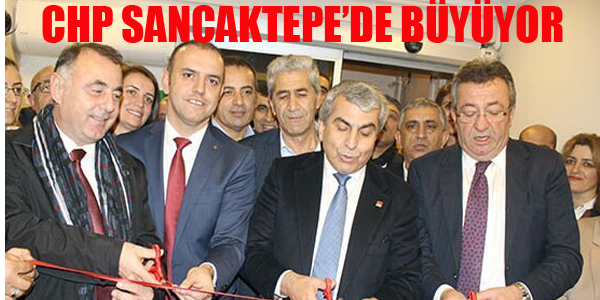 CHP SANCAKTEPE'DE BÜYÜYOR