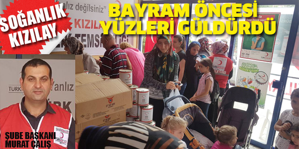 KIZILAY BAYRAM ÖNCESİ YÜZLERİ GÜLDÜRDÜ