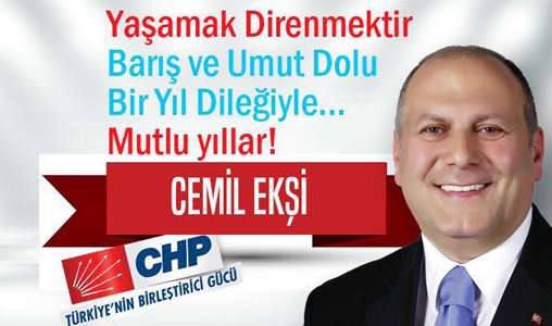 CEMİL EKŞİ'DEN YENİ YIL MESAJI