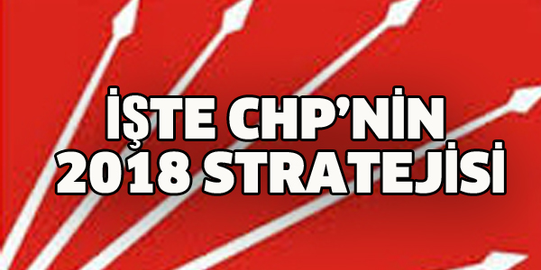 İŞTE CHP'NİN 2019 STRATEJİSİ