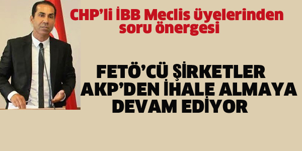 CHP'Lİ SAĞ'DAN SORU ÖNERGESİ