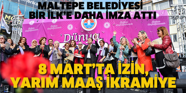 MALTEPE BELEDİYESİ BİR İLK'E DAHA İMZA ATTI