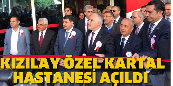 KIZILAY KARTAL HASTANESİ AÇILDI