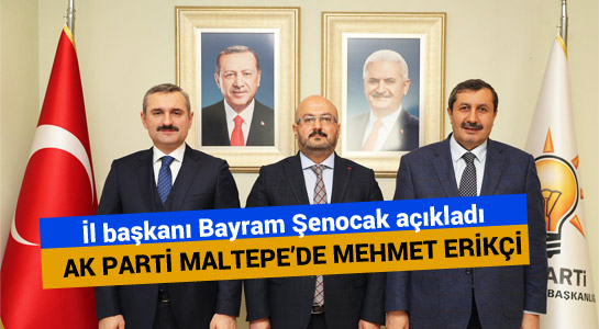 AK PARTİ MALTEPE İLÇE BAŞKANI BELLİ OLDU