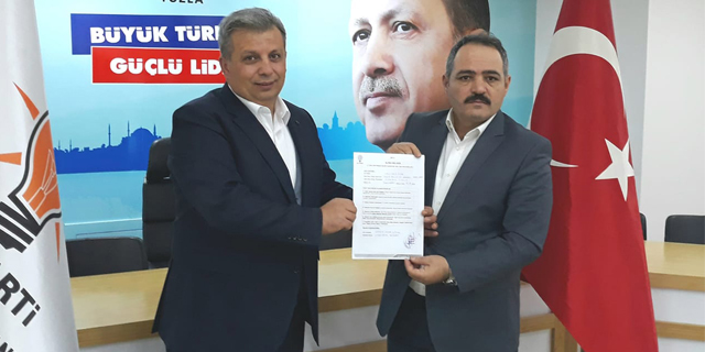 Mustafa Ataş, Tuzla Belediye Başkan Aday Adaylığı'na Başvurdu