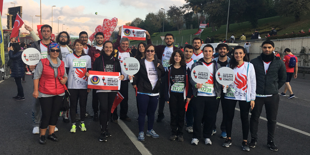 Türk Eğitim Derneği Dönüllüleri Burslu Öğrenciler İçin Koştu