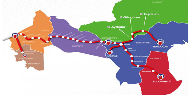 Çekmeköy-Yenidoğan-Sultanbeyli Metrosu Geliyor!