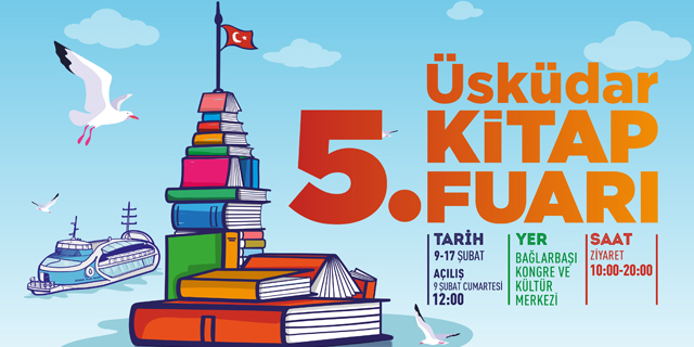 5. Üsküdar Kitap Fuarı Başlıyor