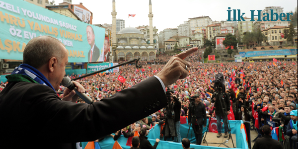 Cumhurbaşkanı Erdoğan Rize'de Konuştu