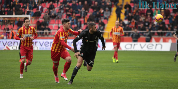 Beşiktaş- Kayserispor Berabere Kaldı