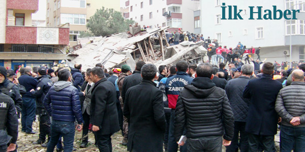 Çöken Binanın Bilirkişi Raporu Savcılığa Ulaştı