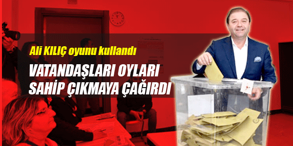 Ali Kılıç Oyunu Kullandı