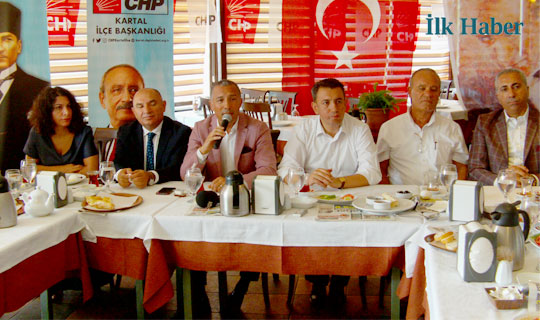 CHP Kartal Basın İle Bir Araya Geldi