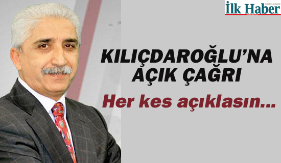 Arslan Ariç'ten Kılıçdaroğlu'na Çağrı