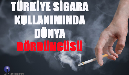 Türkiye Sigara Üretiminde Dünya Dördüncüsü
