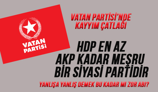 Vatan Partisi'nde Kayyım Çatlağı