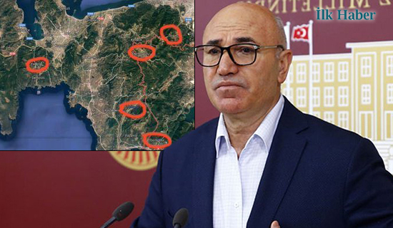 CHP'li Tanal: Yangın Alanlarında Altın Madeni Var