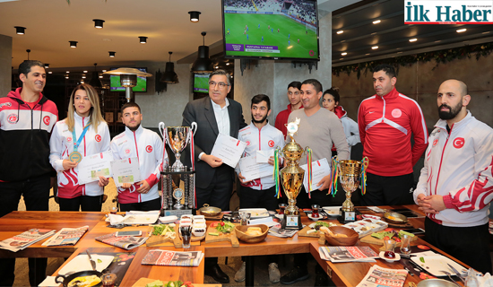 Ataşehir Belediyesi,Başarılı Sporcuları Ödüllendirdi