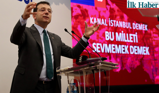 İmamoğlu: "Her Vatandaş Kanal İstanbul'a İtiraz Etmeli!"