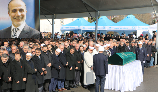 KARTAL ESKİ BELEDİYE BAŞKANI ARİF DAĞLAR SON YOLCULUĞUNA UĞURLANDI