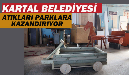 Kartal Belediyesi, Atıkları Parklara Kazandırıyor