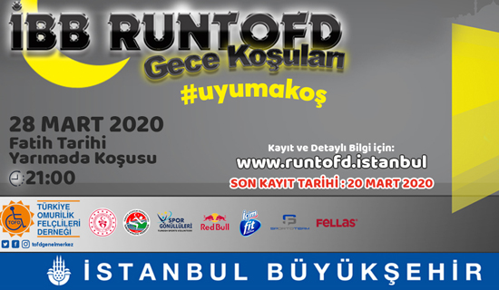 TARİHİ YARIMADA'DA GECE KOŞUSU