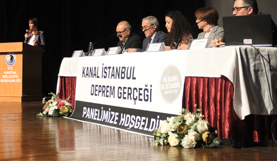 Kartal'da "Kanal İstanbul" Paneli
