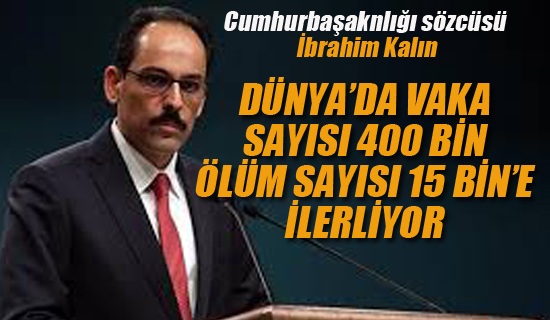 İbrahim Kalın 'dan Vatandaşlara Evde Kalın Çağrısı