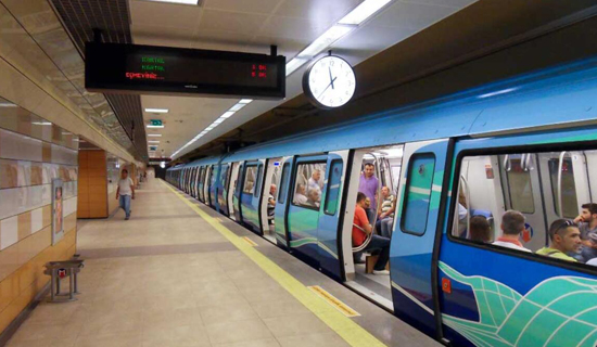 Metro Seferleri 21.00'e Kadar Yapılacak