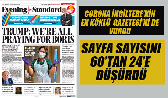 Corona İngiltere'nen En Köklü Gazetesini de Vurdu