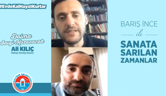 'Sanata Sarılan Zamanlar'a İsmail Saymaz Konuk Oldu