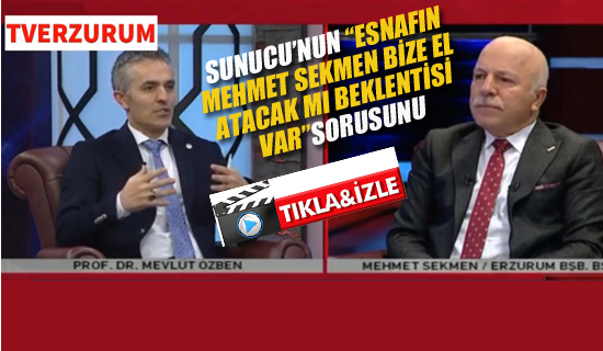 Erzurum Belediye Başkanı'ndan Can Yakan Cevap.!
