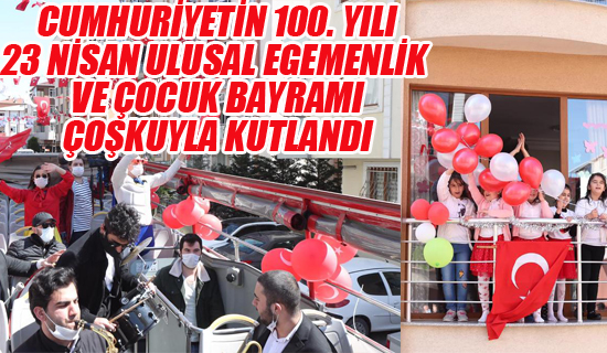 Cumhuriyetin 100. Yılı Coşkuyla Kutlandı