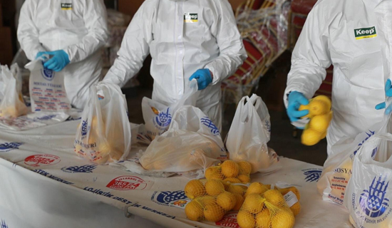 Mersin'den Gelen Limonlar Dağıtıma Çıktı