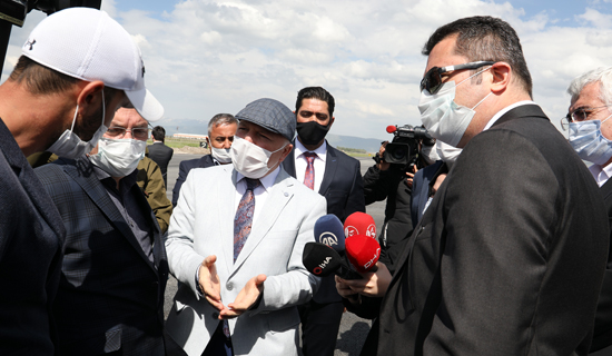 Erzurum Büyükşehir Belediye Başkanı'ndan Vali'ye Destek