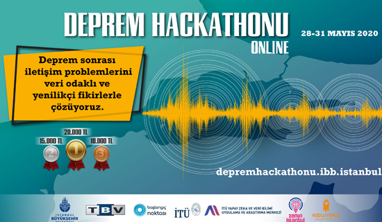 Deprem Hackathonu'da İlk Üç Belli Oldu