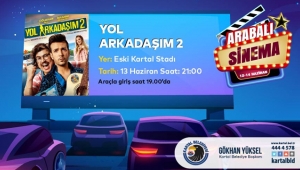 Kartal Belediyesi'nden Arabalı Sinema Nostaljisi