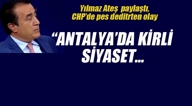 Yılmaz Ateş "Yorum Sizin Yeni CHP'liler"