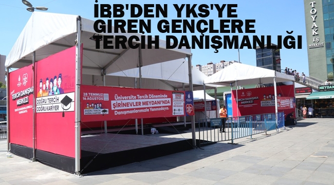 İBB'den YKS'ye Giren Gençlere Tercih Danışmanlığı	