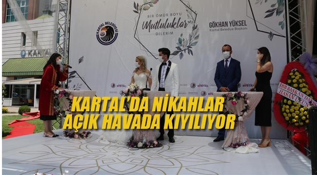 Kartal'da Nikâhlar Artık Açık Havada Kıyılıyor