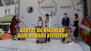 Kartal'da Nikâhlar Artık Açık Havada Kıyılıyor
