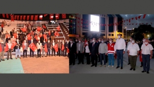 Kartal ve Tuzla'da 15 Temmuz "Demokrasi Nöbeti"