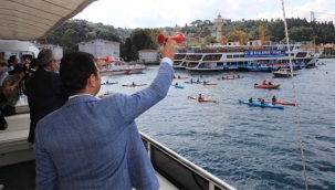 İmamoğlu "Dünya'da İki Kıtayı Birleştiren Başka Bir Yarış Yok"	