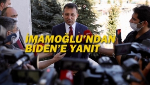 İmamoğlu'ndan Biden'e Yanıt